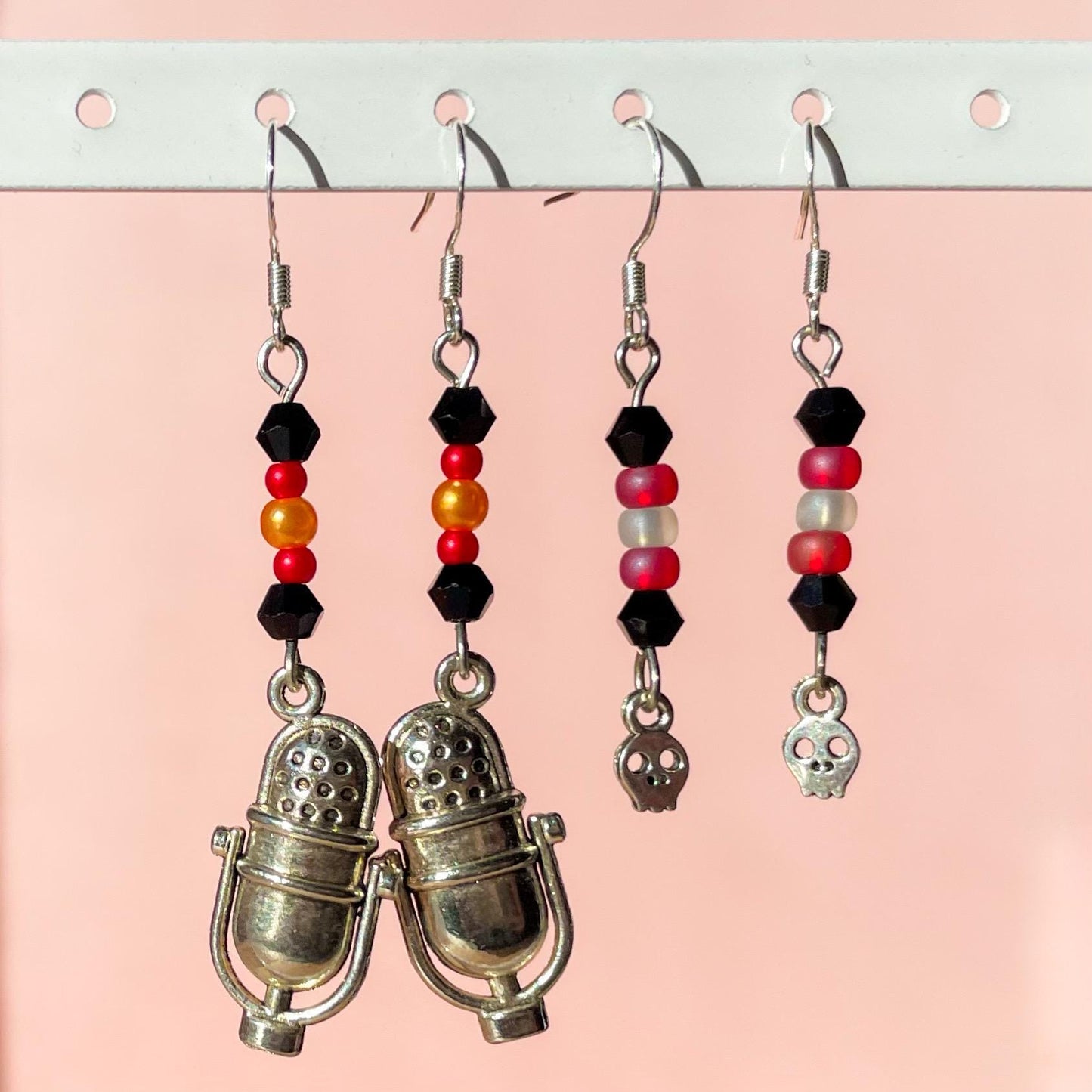 Hazbin Hotel Inspired Earrings