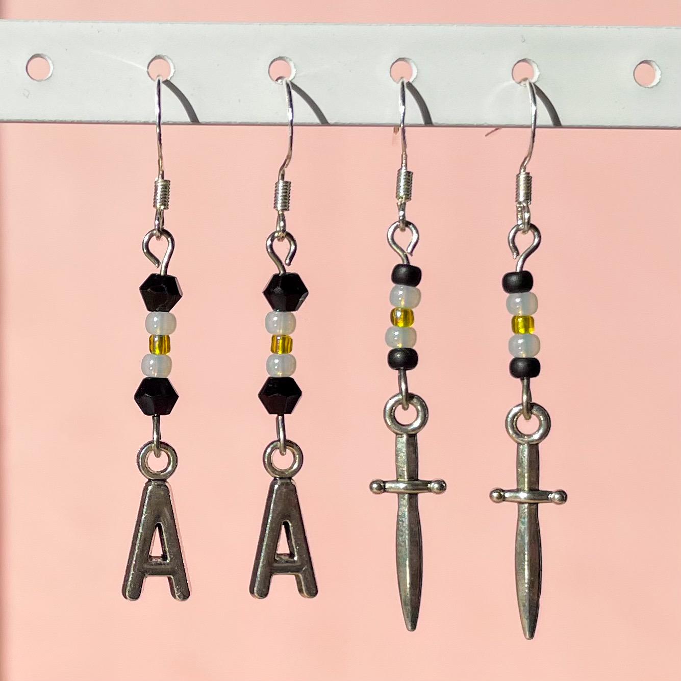 Hazbin Hotel Inspired Earrings