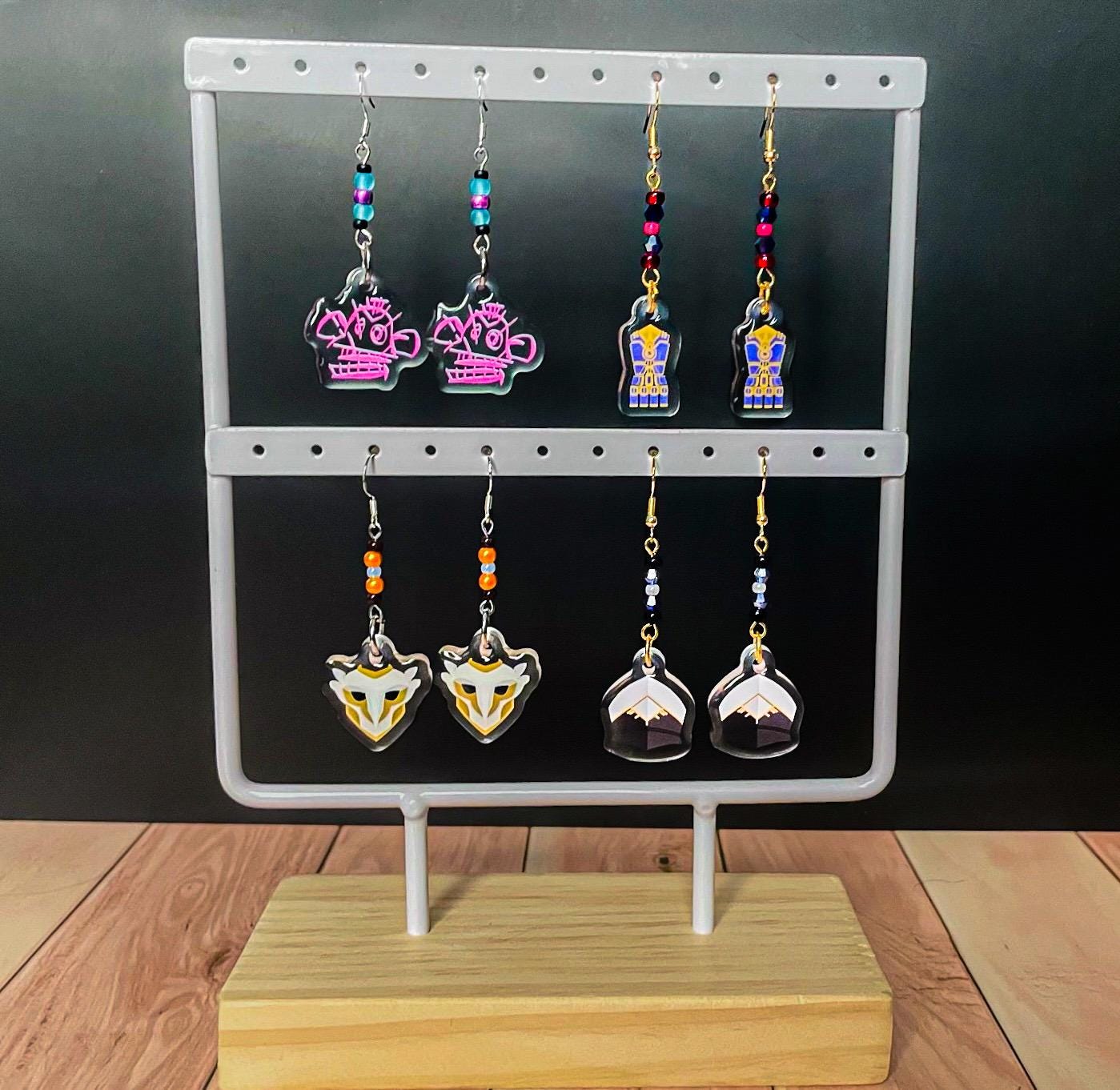 Arcane Inspired Acrylic Earrings