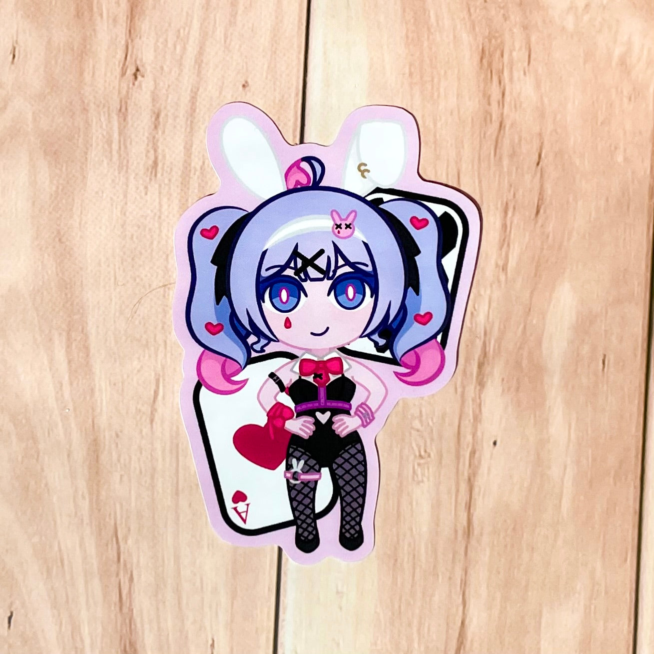 Hatsune Miku Die Cut Stickers | Weatherproof Matte Anime Sticker| Laptop Journal Sticker