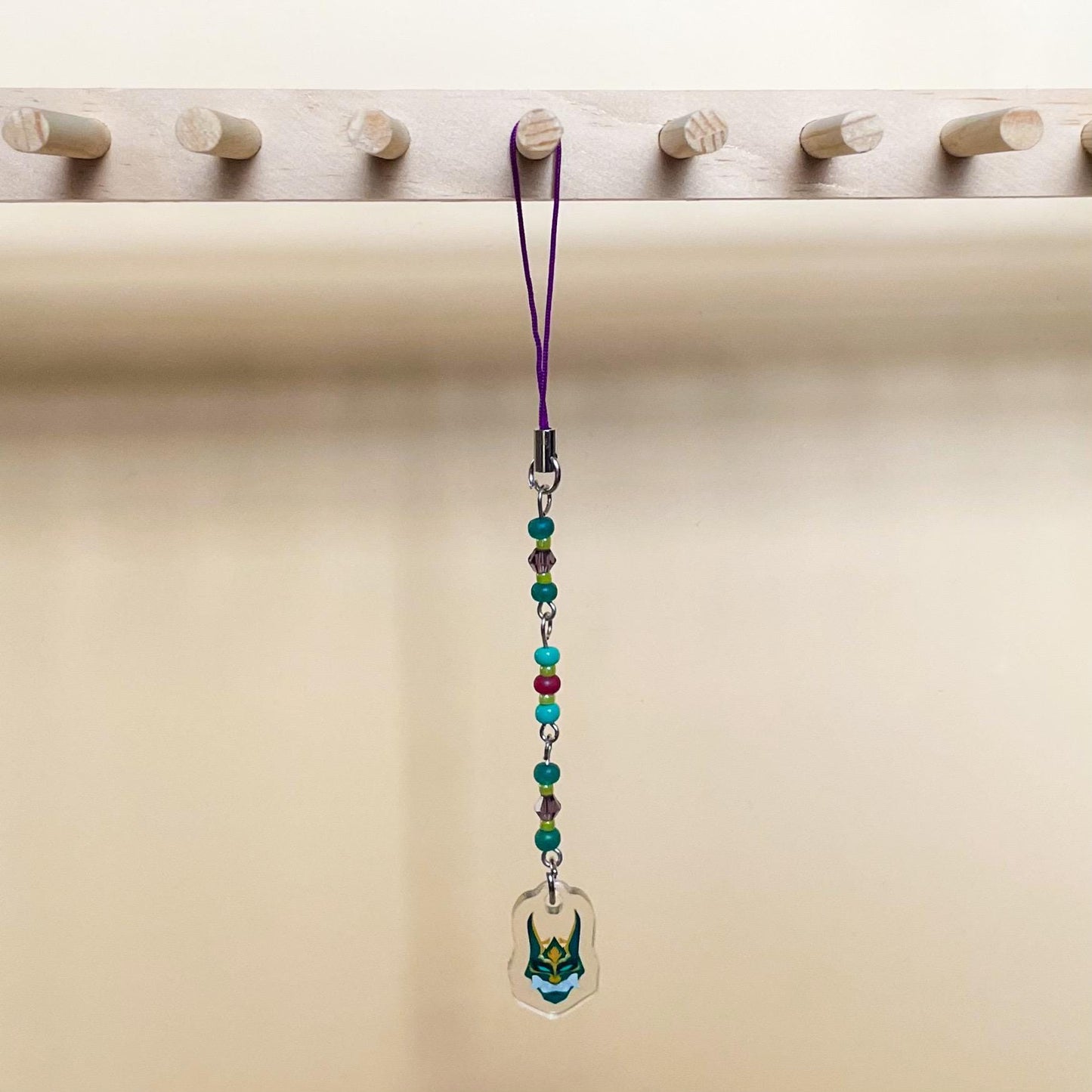 Genshin Impact Inspired Acrylic Phone Charms | Liyue