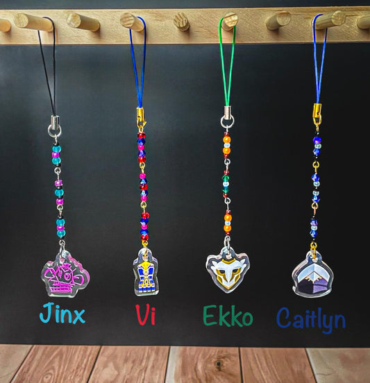 Arcane Inspired Acrylic Phone Charms