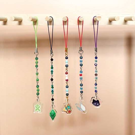 Genshin Impact Inspired Acrylic Phone Charms | Sumeru