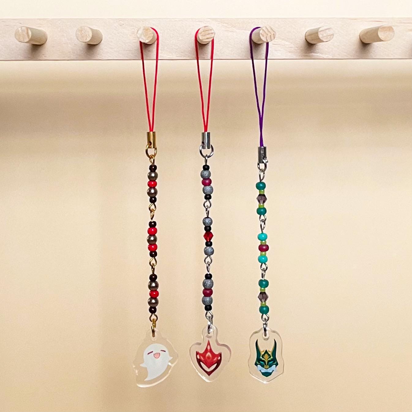 Genshin Impact Inspired Acrylic Phone Charms | Liyue