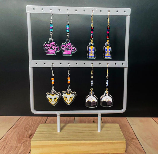 Arcane Inspired Acrylic Earrings