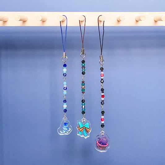 Genshin Impact Inspired Acrylic Phone Charms | Fontaine