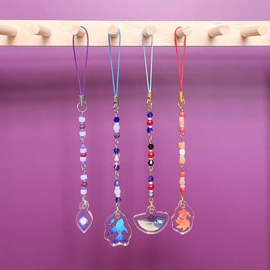 Genshin Impact Inspired Acrylic Phone Charms | Inazuma